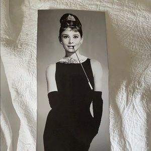 12x36 Audrey Hepburn Poster
